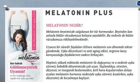 One More Melatonin Plus Uyku Bandı