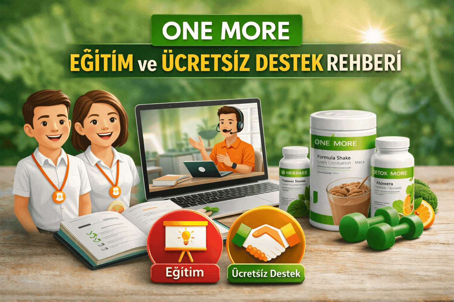 One More Eğitim ve Ücretsiz Destek Rehberi