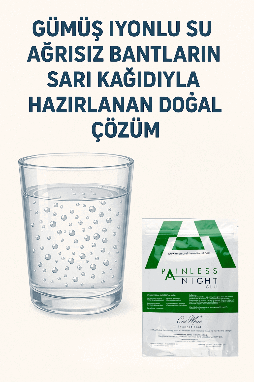 Gümüş İyonlu Su: Painless Bantların Sarı Kağıdıyla Doğal Çözüm