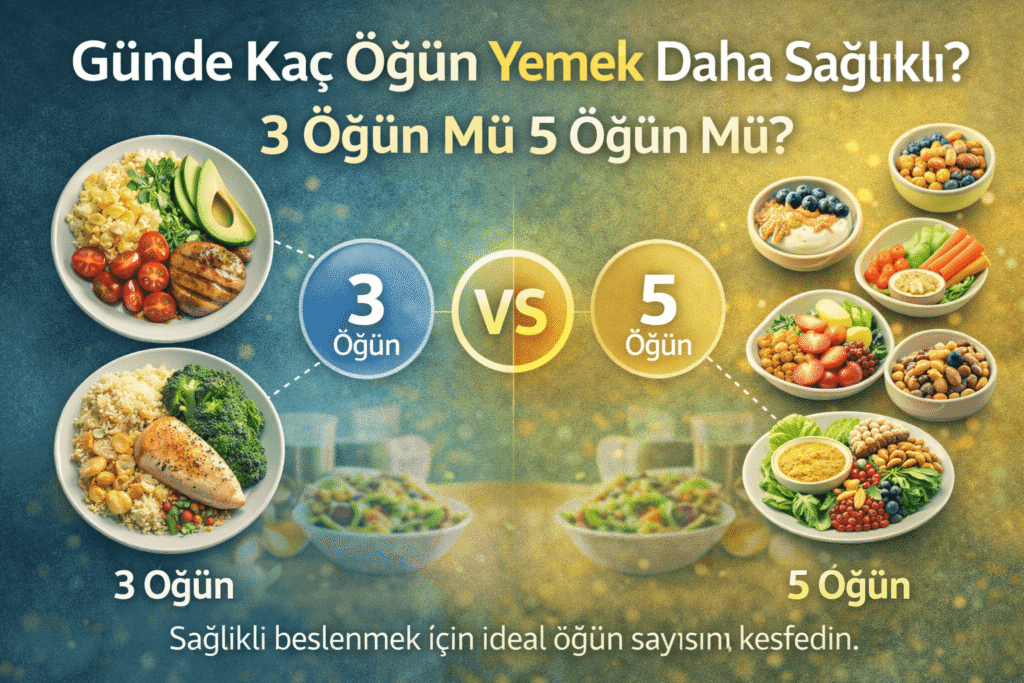 Günde Kaç Öğün Yemek Daha Sağlıklı? 3 Öğün mü 5 Öğün mü?
