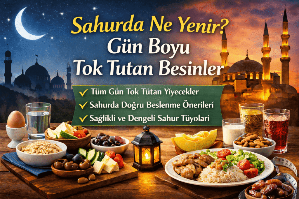 Sahurda Ne Yenir? Gün Boyu Tok Tutan Besinler | Ramazan Rehberi