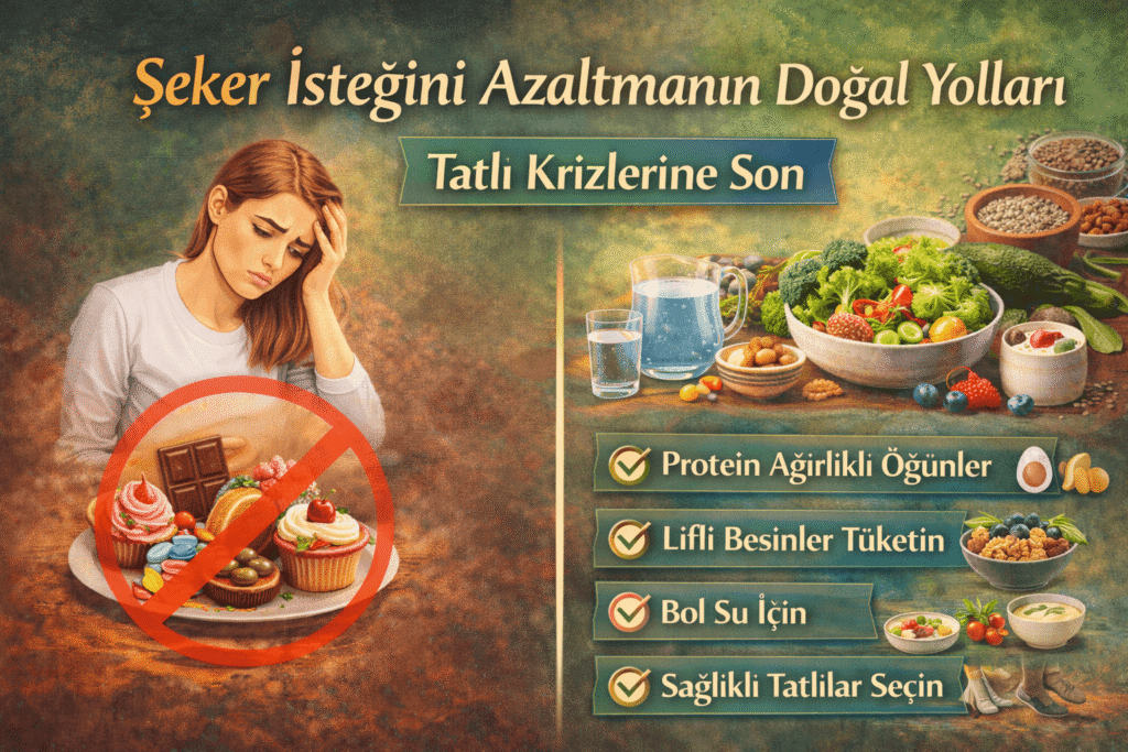 Şeker İsteğini Azaltmanın Doğal Yolları | Tatlı Krizlerine Son